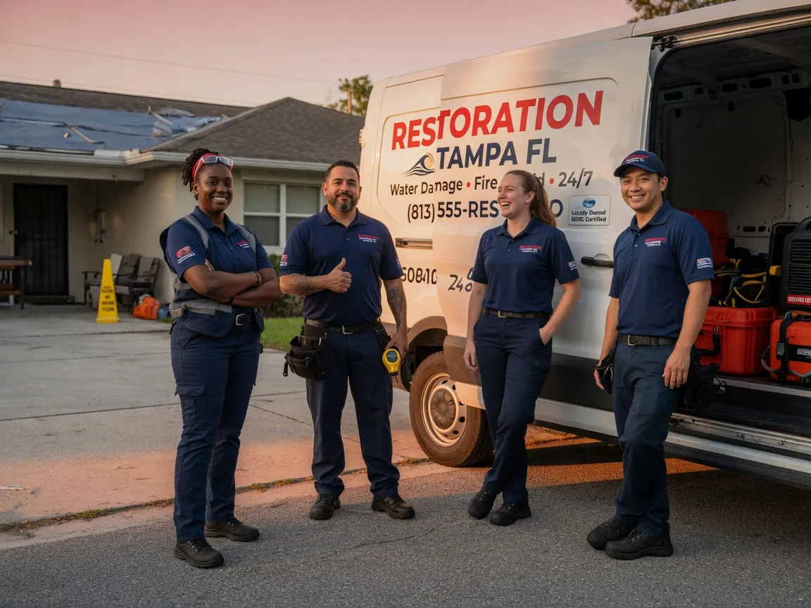Water Damage Restoration company in Tiverton, RI